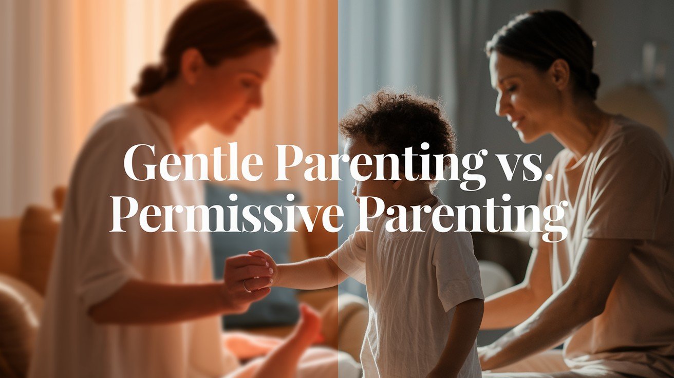 Gentle Parenting vs Permissive Parenting