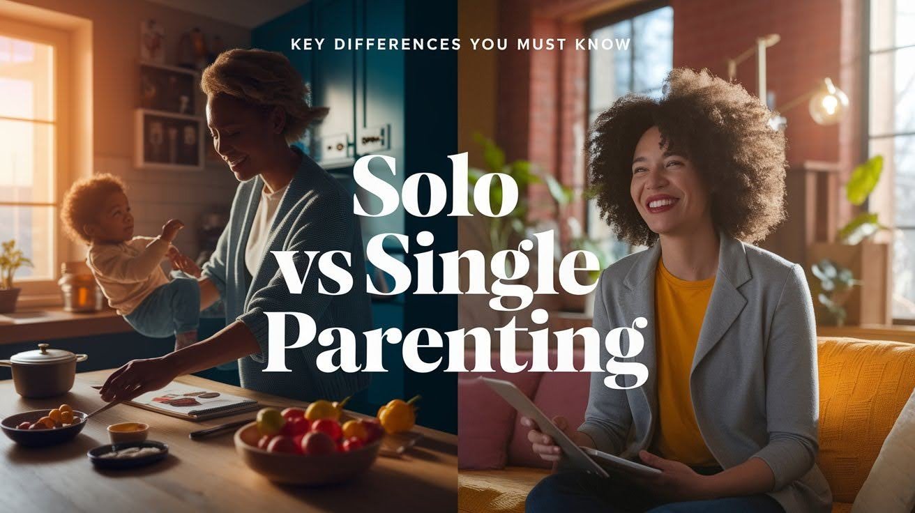Solo vs Single Parenting