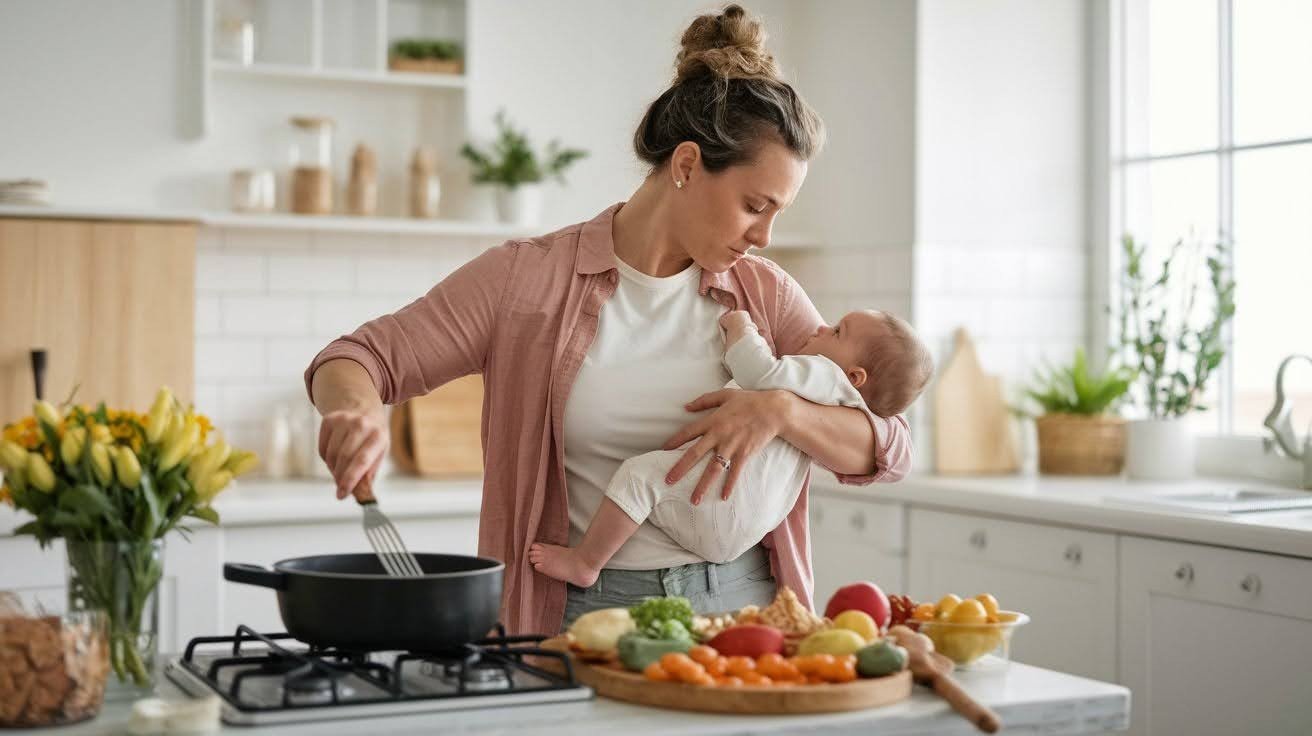 Ignoring your own needs to keep your child happy