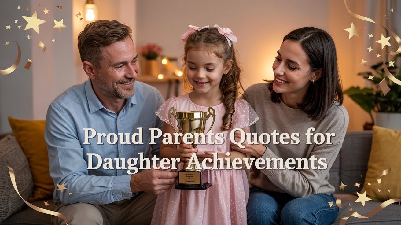 Proud Parents Quotes for Daughter's Achievements That Inspire