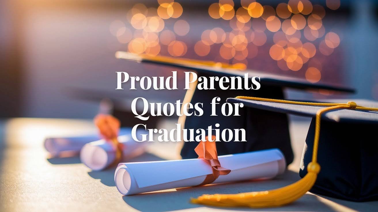 Proud Parents Quotes for Graduation That Inspire Joy