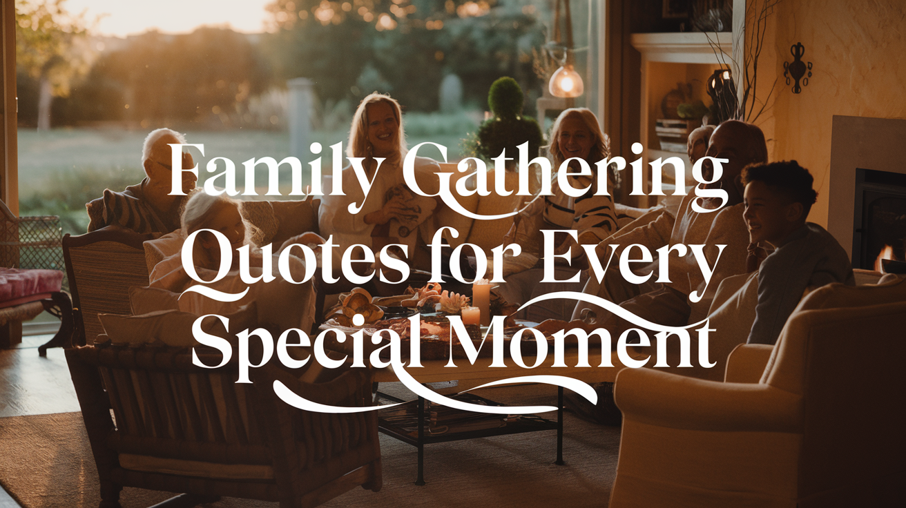 Family Gathering Quotes