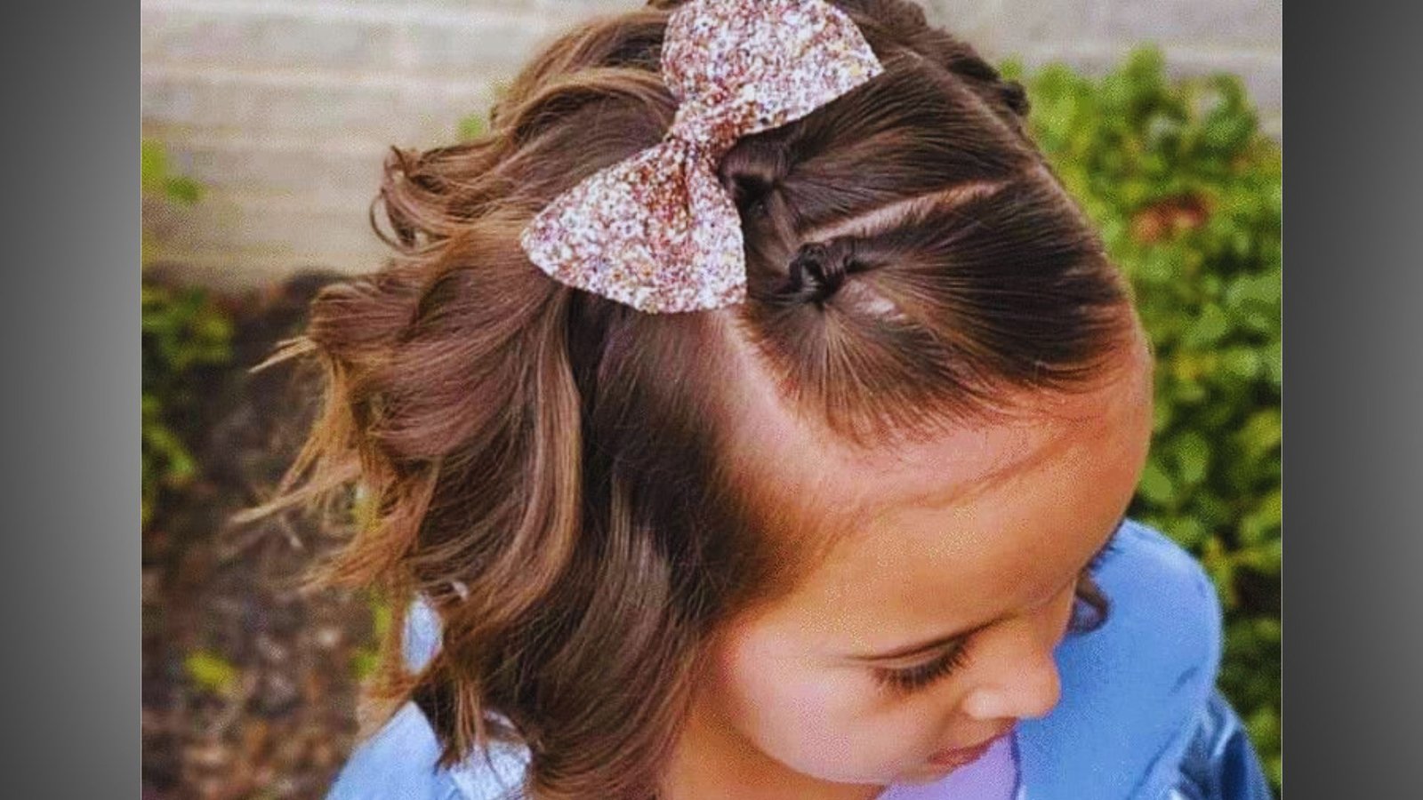 8. Bow-Pinned Style