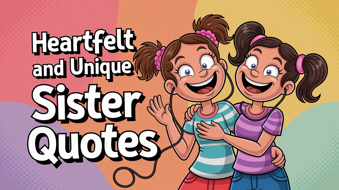 Heartfelt and Unique Sister