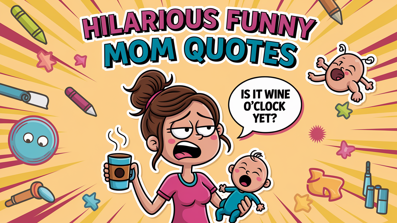 Hilarious Funny Mom Quotes