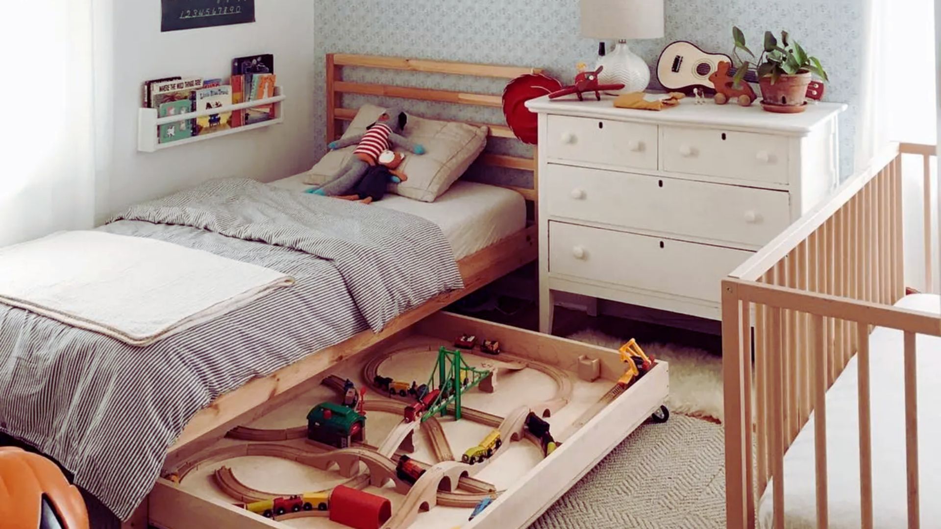 Under-Bed Storage for Baby Essentials