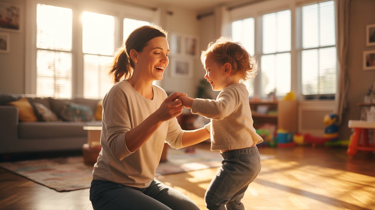 Music and movement sensory activity for toddlers